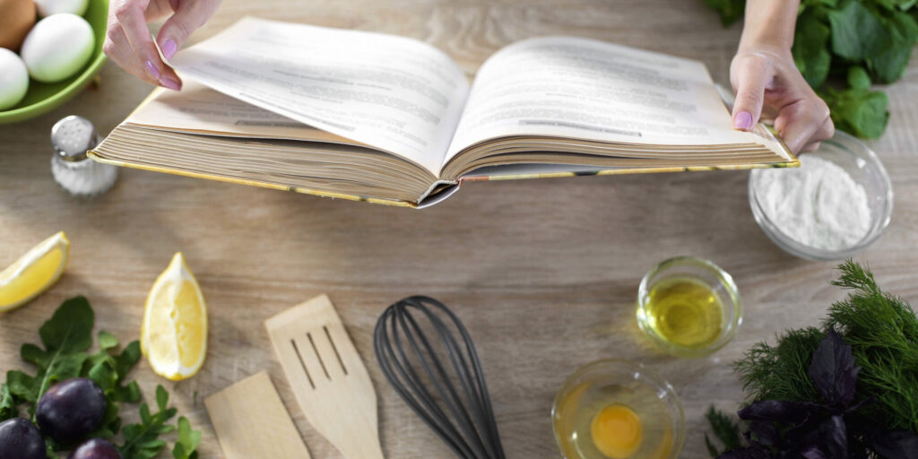 Reading a cookbook | Recipe translation services