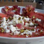 Watermelon and fetta carpaccio | A Table for Friends