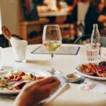 Spanish website translation services for restaurants | Restaurant diners eating 