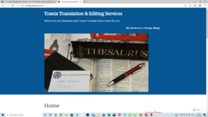 Tranix Translation & Editing Services website screenshot | Spanish website localisation services