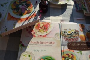 professional cookbook translation services | French cookbooks on the table