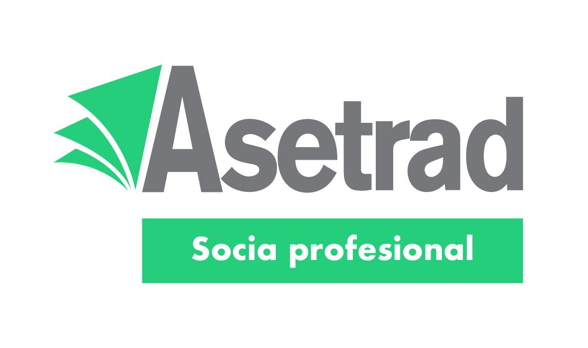 Logo de Socia Profesional de Asetrad. Copyrighted.