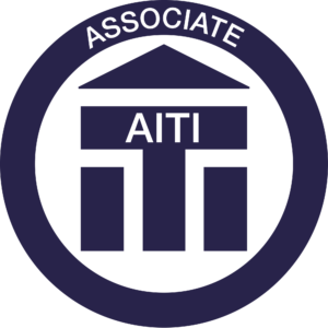 Logo of associate membership to the Institute of Translation and Interpreting | Copyrighted